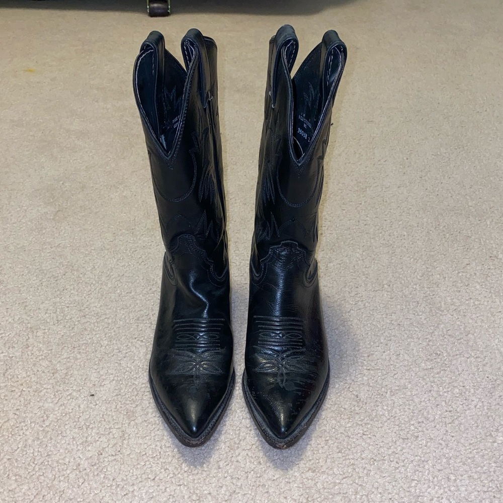 Black Cowboy Boots